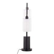 Lumi Source Cannes contemporary table lamp with sleek design and neutral finish, ideal for modern living spaces.