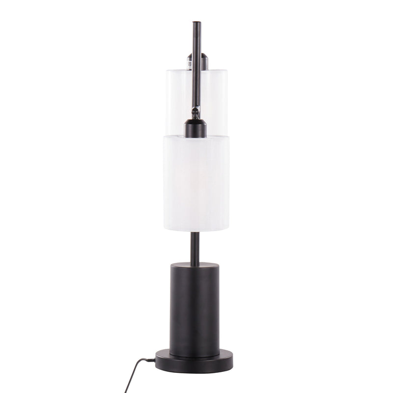 Lumi Source Cannes contemporary table lamp with sleek design and neutral finish, ideal for modern living spaces.