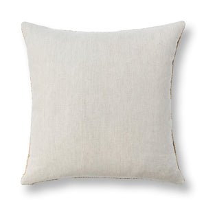 Classic Home Mecca 22x22-inch natural accent pillow with soft fabric and subtle texture for stylish home decor.