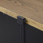 2 Drawer Nightstand With USB - Latte - R&R Furniture Gallery (Fountain Valley, CA)