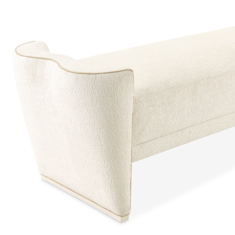 La Terrazza - Bed Bench - Creamy Pearl - R&R Furniture Gallery (Fountain Valley, CA)