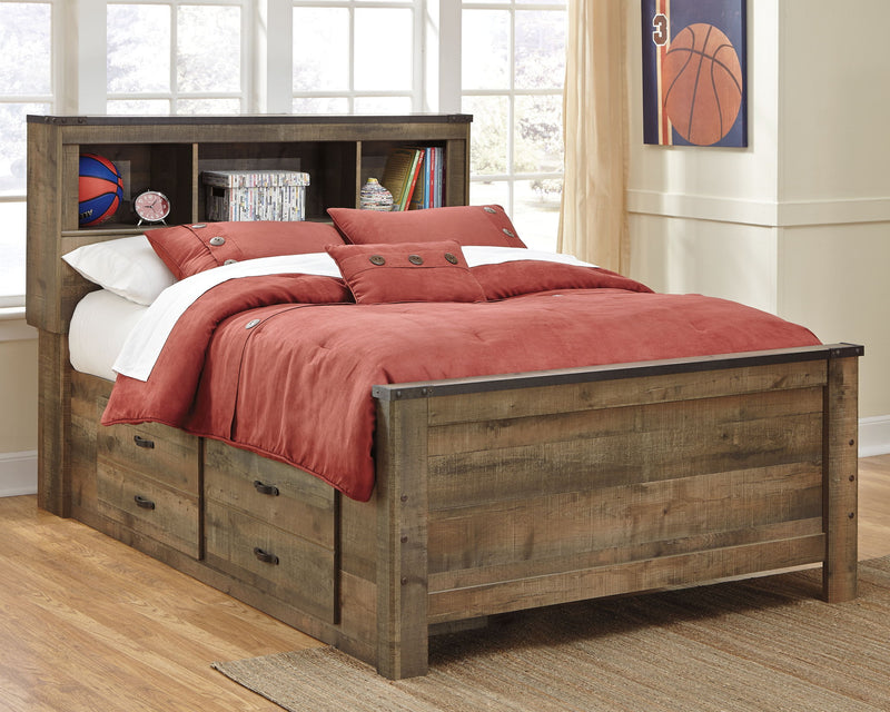 Trinell - Bookcase Storage Bed - R&R Furniture Gallery (Fountain Valley, CA)