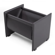 Uriah - Modern Grey Magazine Rack