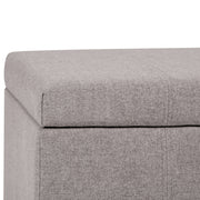 Dover - Upholstered Storage Ottoman Bench - R&R Furniture Gallery (Fountain Valley, CA)