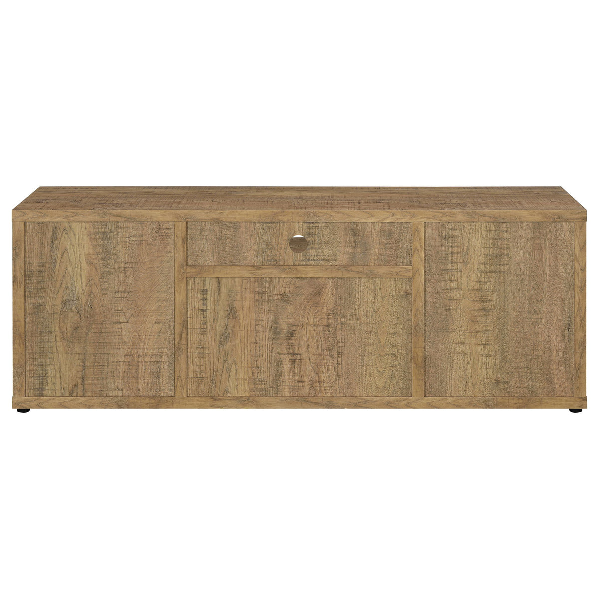 Noriega - 4 Door 60" TV Stand With Hidden Storage - Mango Color