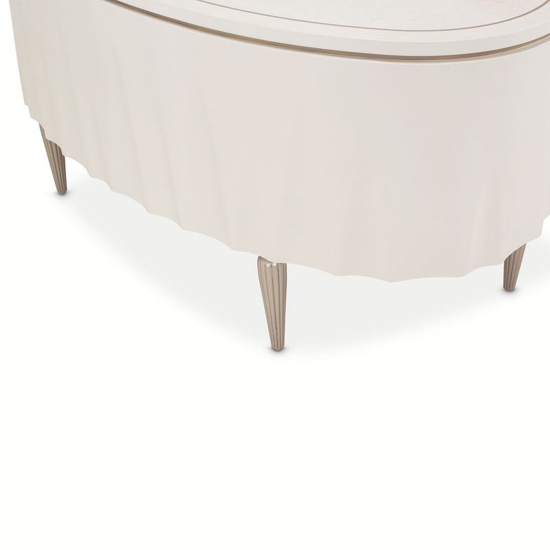London Place - Desk - Creamy Pearl - R&R Furniture Gallery (Fountain Valley, CA)