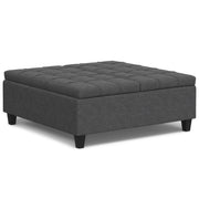 Harrison - Upholstered Coffee Table Storage Ottoman - R&R Furniture Gallery (Fountain Valley, CA)