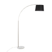 Contemporary March floor lamp by Lumi Source featuring a sleek, modern design with a tall metal stand and adjustable shade.
