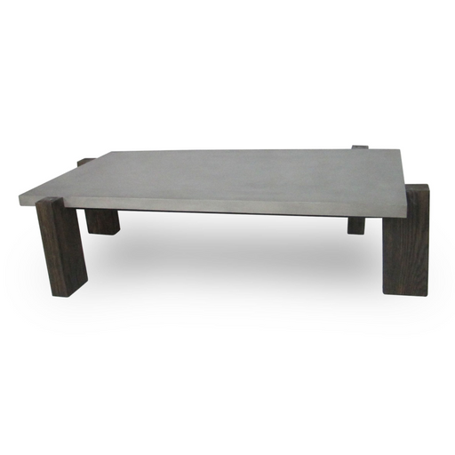 Milton - Dark Grey & Walnut Coffee Table — view 2