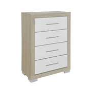 Elsa - 2 Toned And Chest With Bar Handle - R&R Furniture Gallery (Fountain Valley, CA)