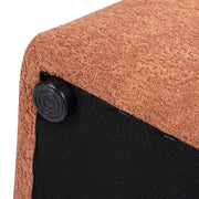 Oliver - Tapered Square Upholstered Ottoman - R&R Furniture Gallery (Fountain Valley, CA)