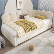 Upholstered Daybed With Metal Slatted Base - R&R Furniture Gallery (Fountain Valley, CA)