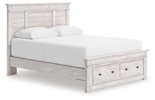 Makidern - Panel Storage Bed With Storage Footboard - R&R Furniture Gallery (Fountain Valley, CA)