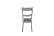 House Marchese - Side Chair (Set of 2) - Two Tone Gray Fabric & Pearl Gray - R&R Furniture Gallery (Fountain Valley, CA)