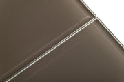Pittson - Modern Extendable Grey Glass Dining Table — view 5