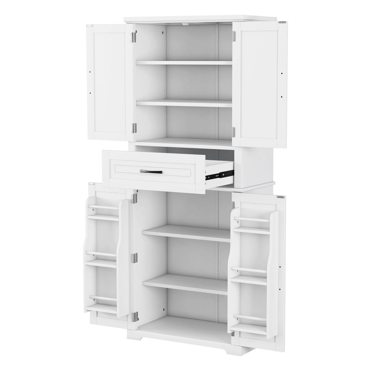 Bathroom Storage Cabinet With Drawer And Adjustable Shelf