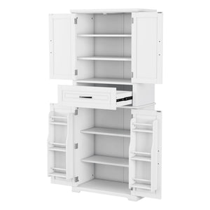 Bathroom Storage Cabinet With Drawer And Adjustable Shelf