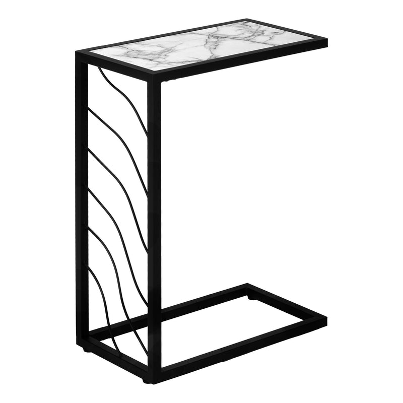 Accent Table, C - Shaped, Contemporary & Modern Convenient Design - R&R Furniture Gallery (Fountain Valley, CA)