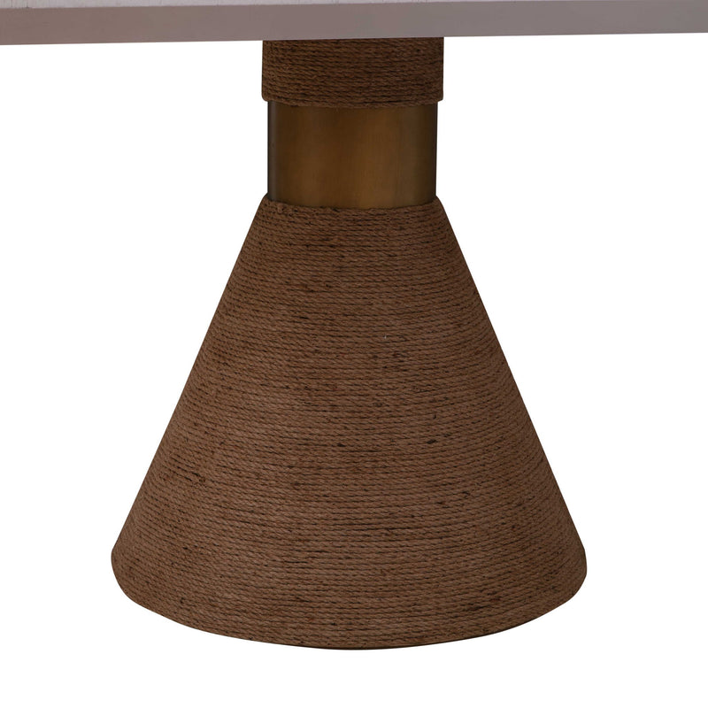 Rishi - Rope Rectangular Table - R&R Furniture Gallery (Fountain Valley, CA)