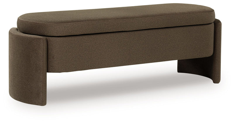 Vavuniya - Storage Bench - Brown - R&R Furniture Gallery (Fountain Valley, CA)