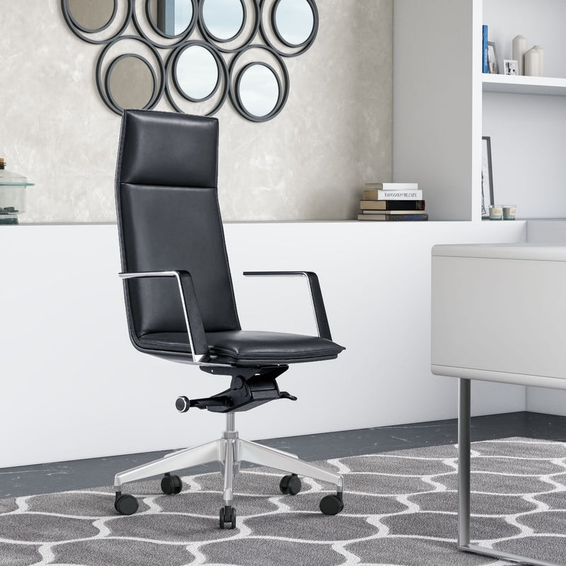 Gorsky - Modern Black High Back Executive Office Chair — view 4