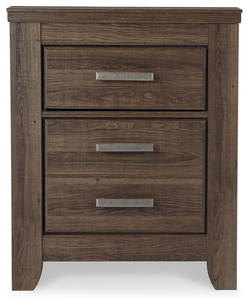 Juararo - Two Drawer Night Stand - Dark Brown - R&R Furniture Gallery (Fountain Valley, CA)