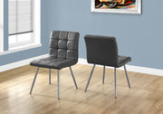 Side Upholstered Dining Chair For Dining Room, Contemporary & Modern (Set of 2) - R&R Furniture Gallery (Fountain Valley, CA)