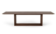 Channa - Modern Walnut Dining Table — view 5