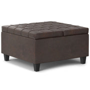 Harrison - Upholstered Coffee Table Storage Ottoman - R&R Furniture Gallery (Fountain Valley, CA)