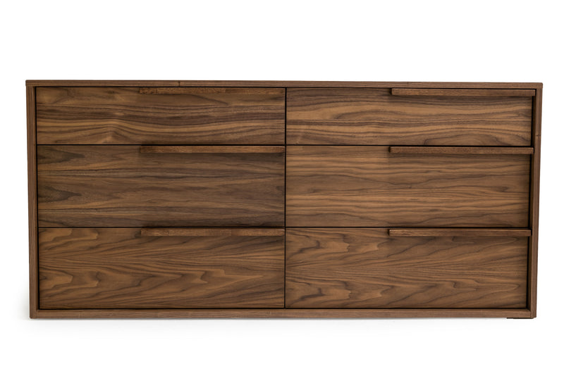 Amberlie - Modern Walnut Dresser — view 2