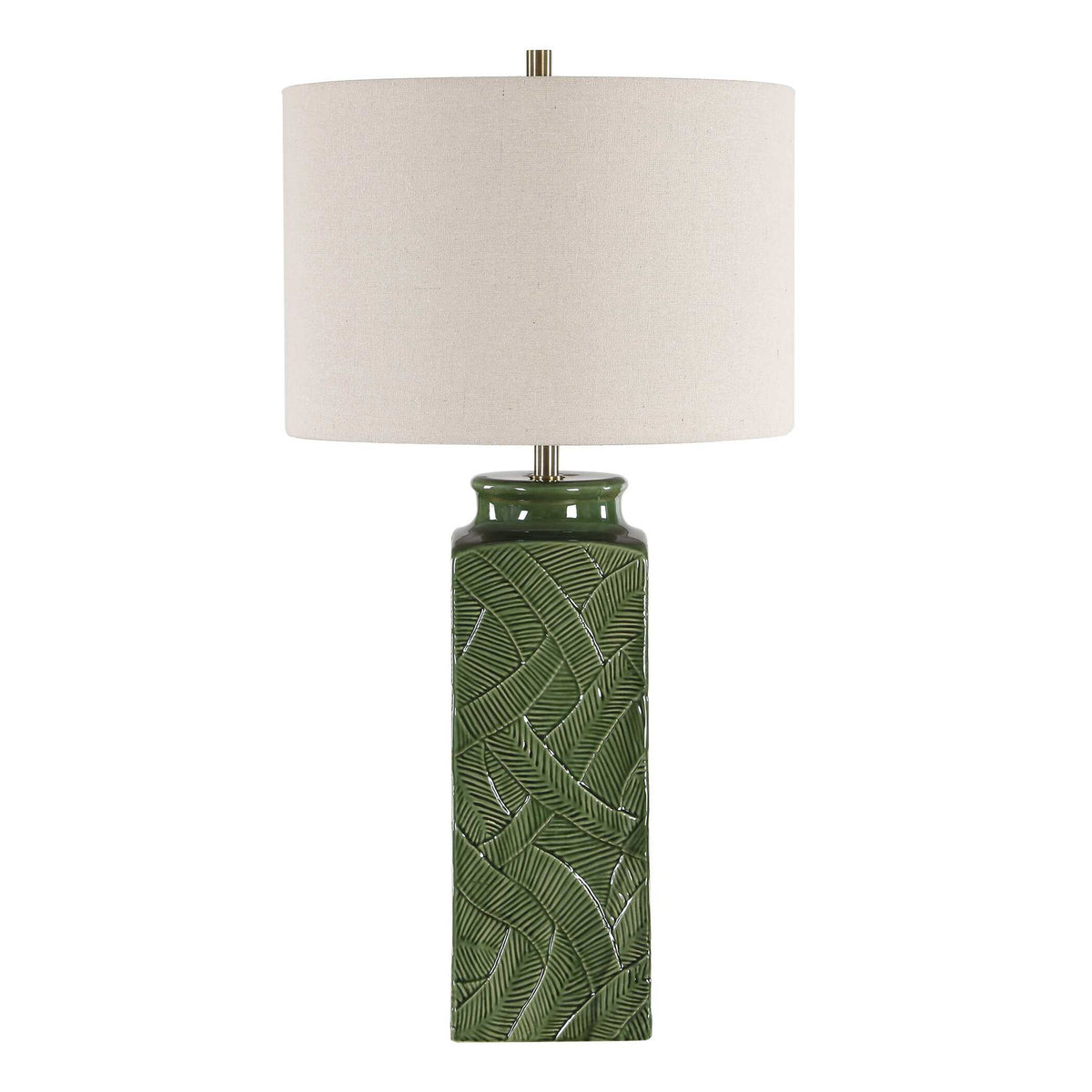 Table Lamp - Glossy Green