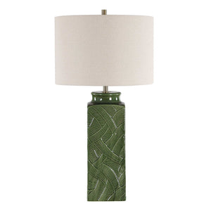 Table Lamp - Glossy Green