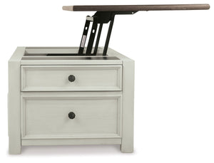 Bolanburg - Lift Top Cocktail Table - White / Brown / Beige - R&R Furniture Gallery (Fountain Valley, CA)