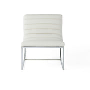Wilmouth - Roll Occasional Chair - White - R&R Furniture Gallery (Fountain Valley, CA)
