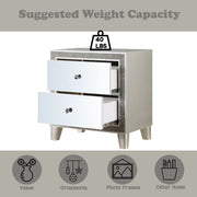 Sliverfluff - Nightstand - Mirrored & Champagne - R&R Furniture Gallery (Fountain Valley, CA)