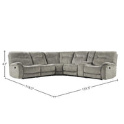 Cooper - Modular Manual Reclining Sectional - R&R Furniture Gallery (Fountain Valley, CA)