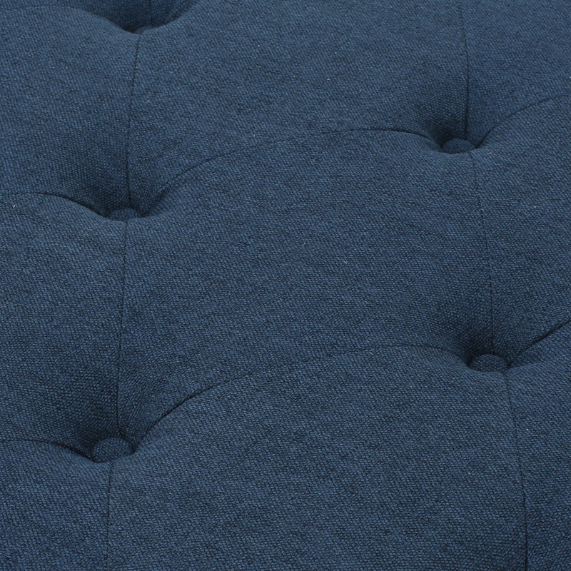 Madrid - Tufted Ottoman Footrest - R&R Furniture Gallery (Fountain Valley, CA)