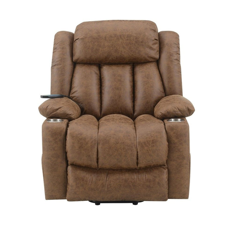 Omarion - Power Recliner With Lift & Heating & Massage - R&R Furniture Gallery (Fountain Valley, CA)