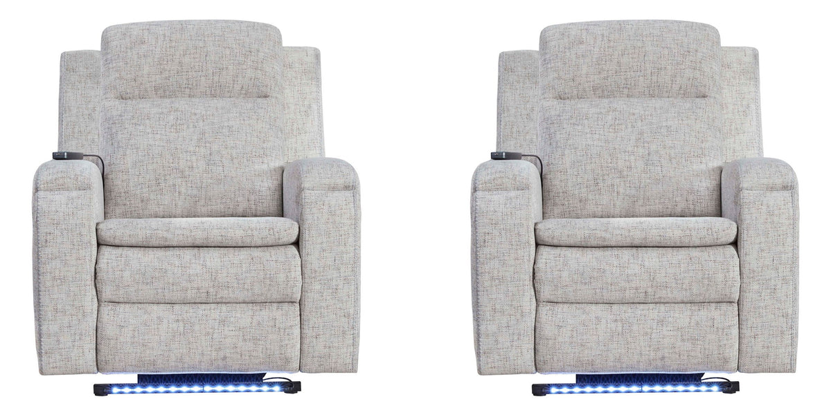 Armstrong - Power Recliner With Heat, Massage And Auto-Glide