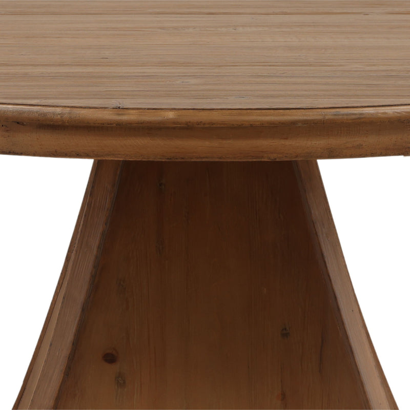 Zoie - Dining Table - Brown Wash