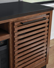 Kallari - TV Stand With Fireplace Option - R&R Furniture Gallery (Fountain Valley, CA)