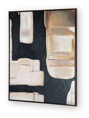 Feyville - Wall Art - Black / Brown / Cream - R&R Furniture Gallery (Fountain Valley, CA)