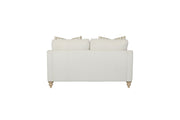Loveseat Reversable Cushion With 2 Pillows - Off White - R&R Furniture Gallery (Fountain Valley, CA)