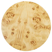 Nebula - Round Pillar Leg Coffee Table - Warm Natural Brown Burl - R&R Furniture Gallery (Fountain Valley, CA)