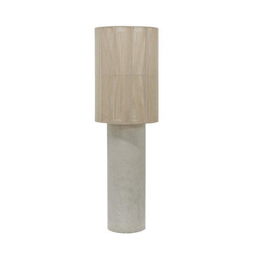 TOV Furniture Mondada concrete floor lamp with modern design, featuring a cylindrical concrete base and minimalist aesthetic.
