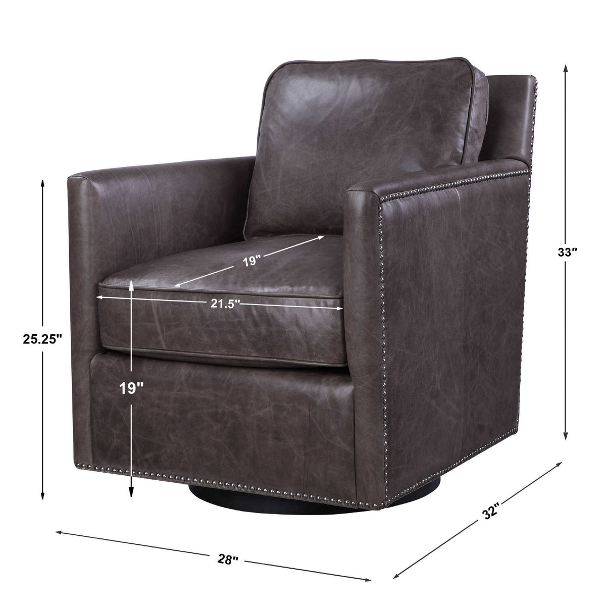 Roosevelt - Swivel Chair