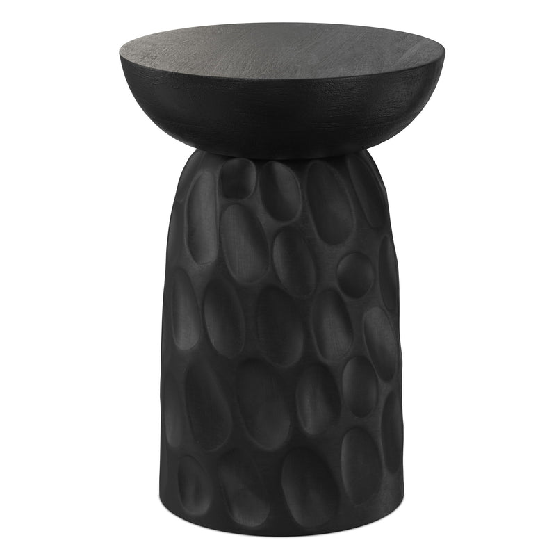 Boyd - V Chisel Accent Table - Black - R&R Furniture Gallery (Fountain Valley, CA)