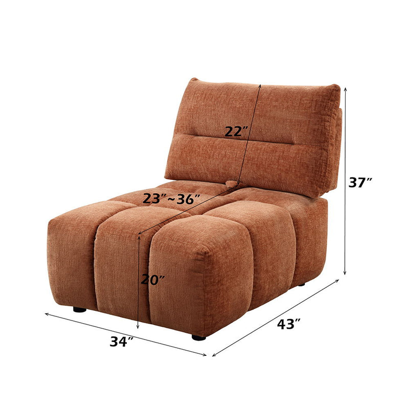 Loanna - Modular Armless Chair - R&R Furniture Gallery (Fountain Valley, CA)