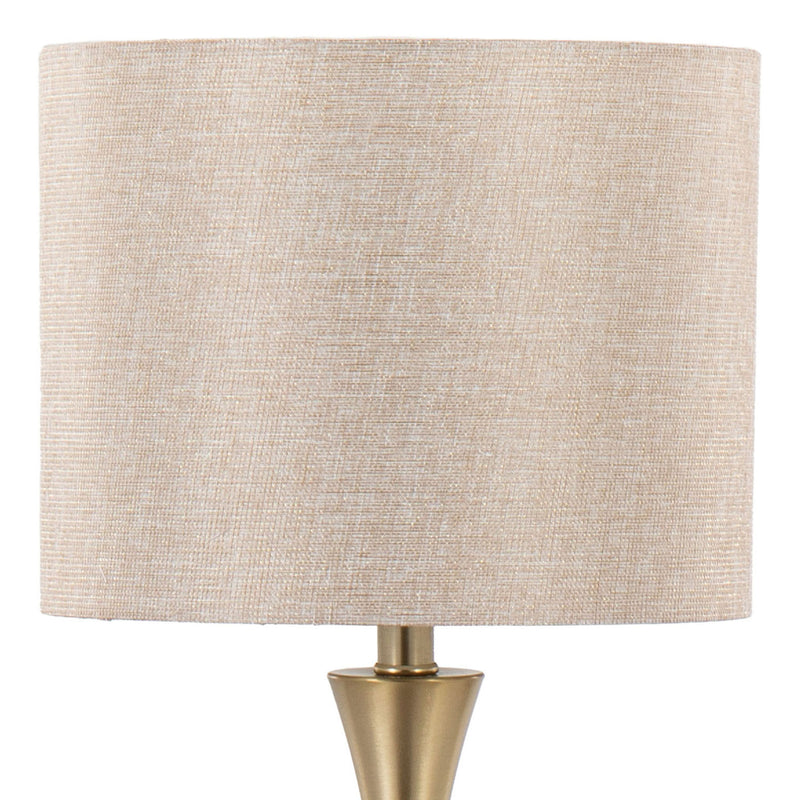 Lumi Source Lenuxe contemporary modern table lamp set with sleek design and neutral shades, perfect for modern living spaces.