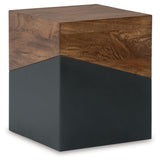 Trailbend - Accent Table - Brown / Gunmetal - R&R Furniture Gallery (Fountain Valley, CA)